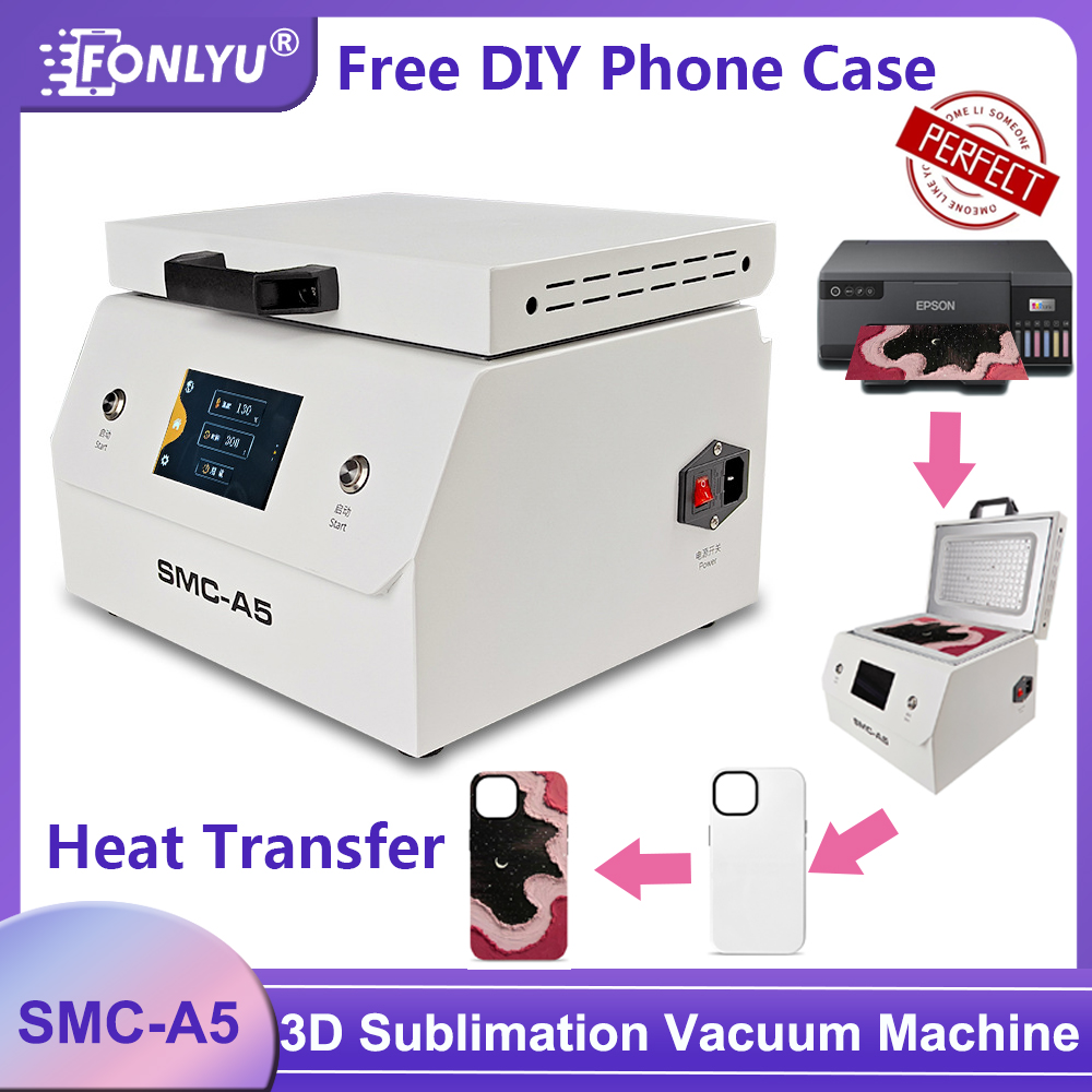 3D Printing Iphone - Fonlyu ثلاثية الأبعاد التسامي فراغ آلة