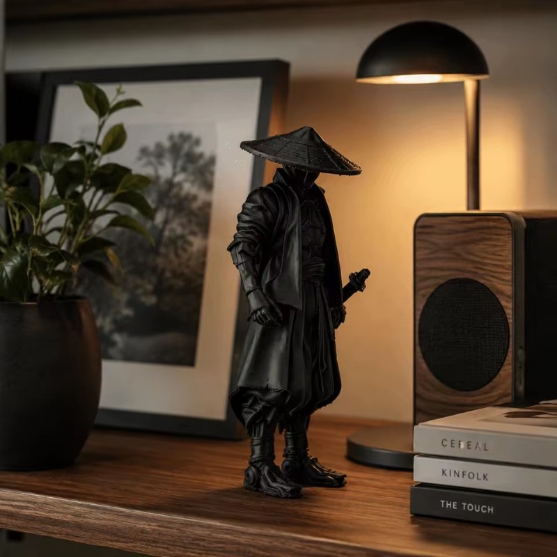 3D Printing Mockup - تمثال نينجا مضحك ومبتكر للديكور، نموذج