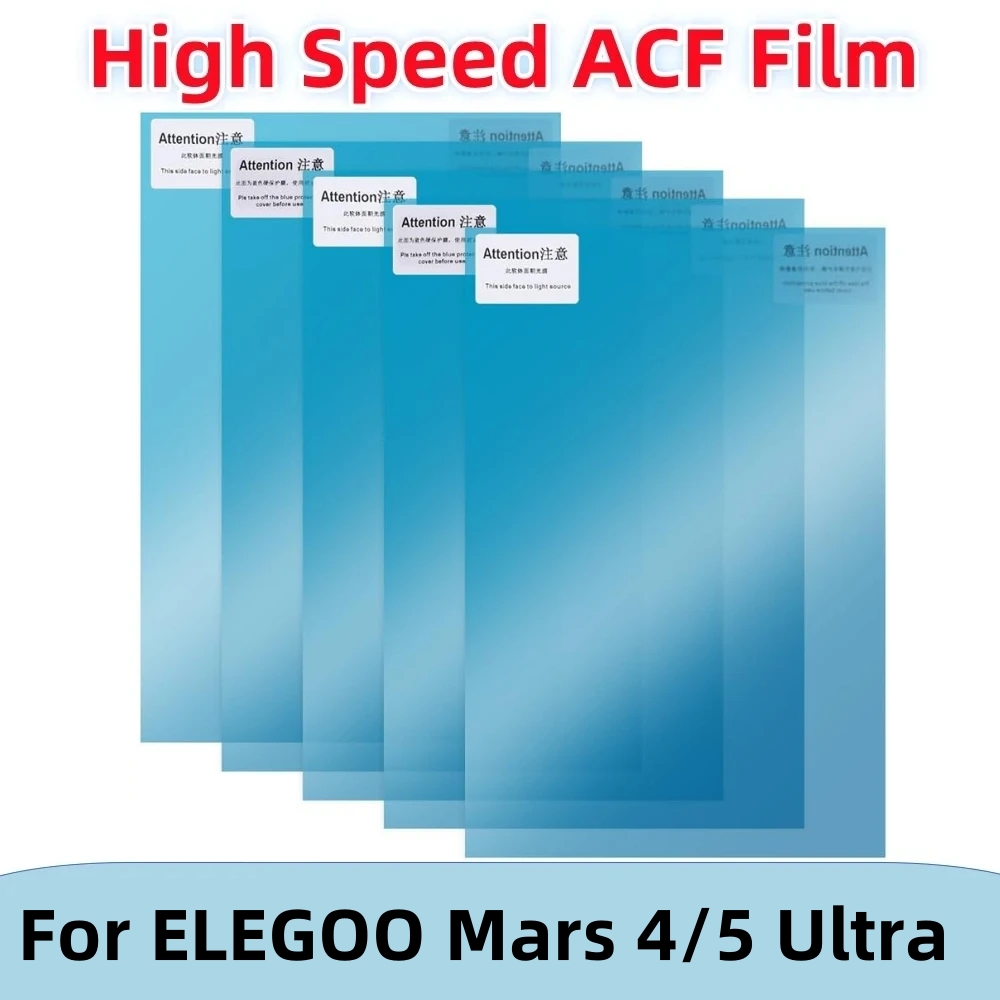 3D Printing Sla - 5 قطع من فيلم ACF بقياس