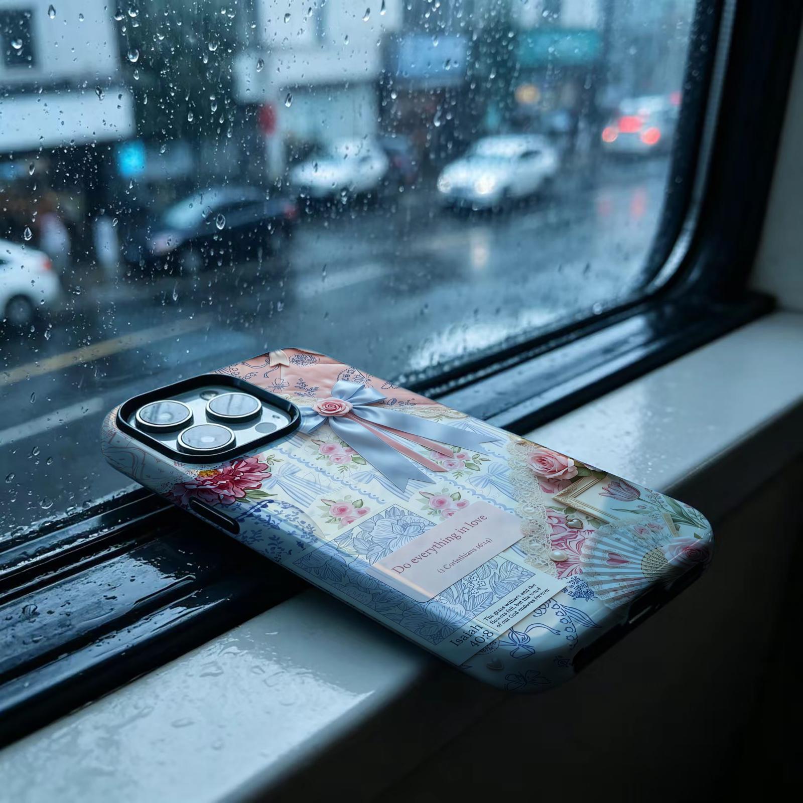 جراب هاتف بتصميم فيونكة لطيفة  - مراجعة 3D Printing Iphone وسعره