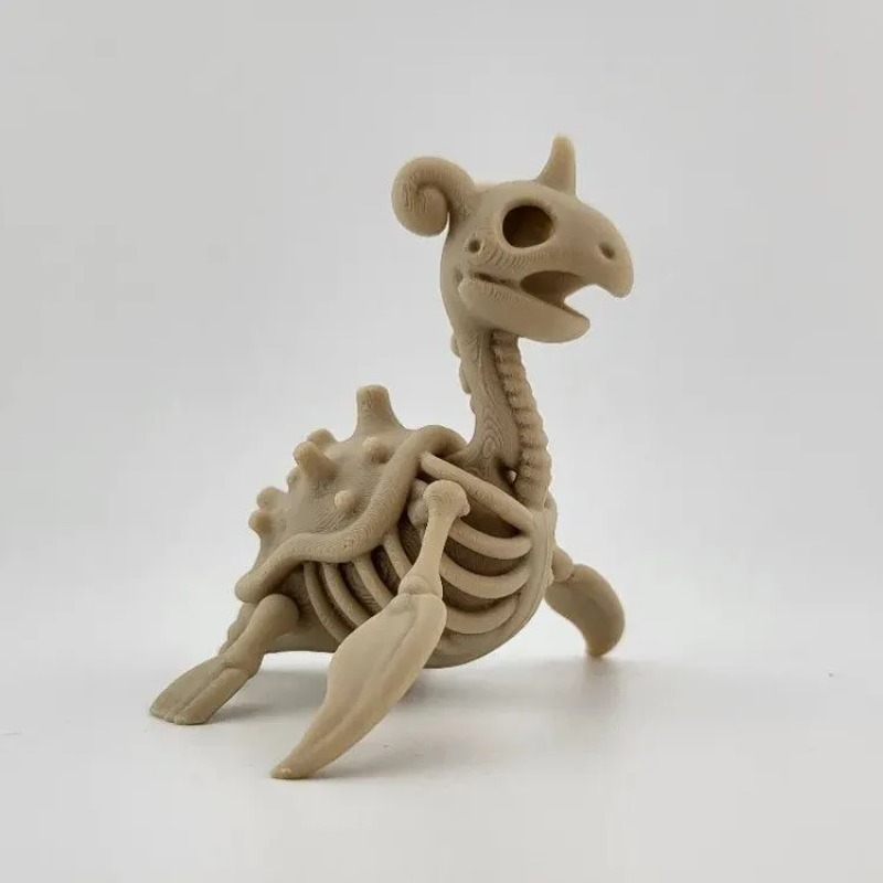 نموذج عظام أحفورية لشخصيات بوك - مراجعة 3D Printing Mockup وسعره