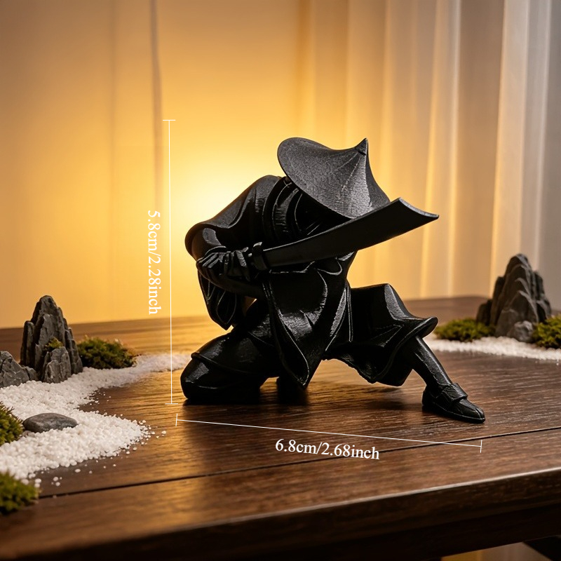 تمثال ساموراي ياباني تقليدي صغ - مراجعة 3D Printing Mockup وسعره