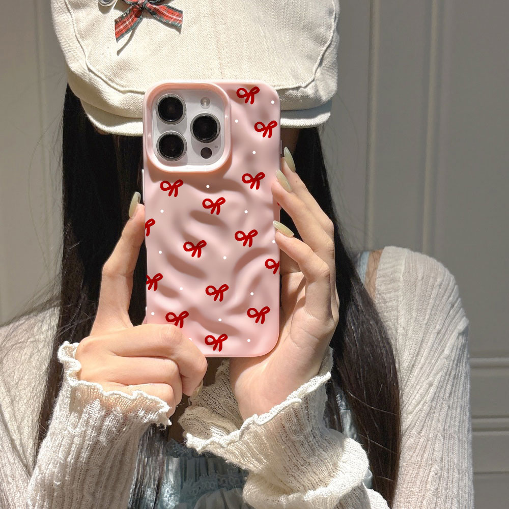 غطاء هاتف بتصميم قلب أحمر ثلاث - مراجعة 3D Printing Iphone وسعره