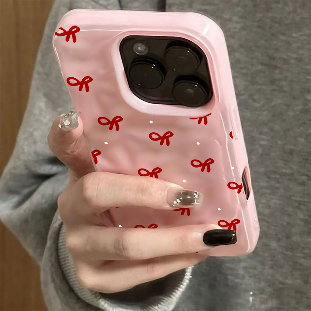 غطاء هاتف بتصميم قلب أحمر ثلاث - مراجعة 3D Printing Iphone وسعره