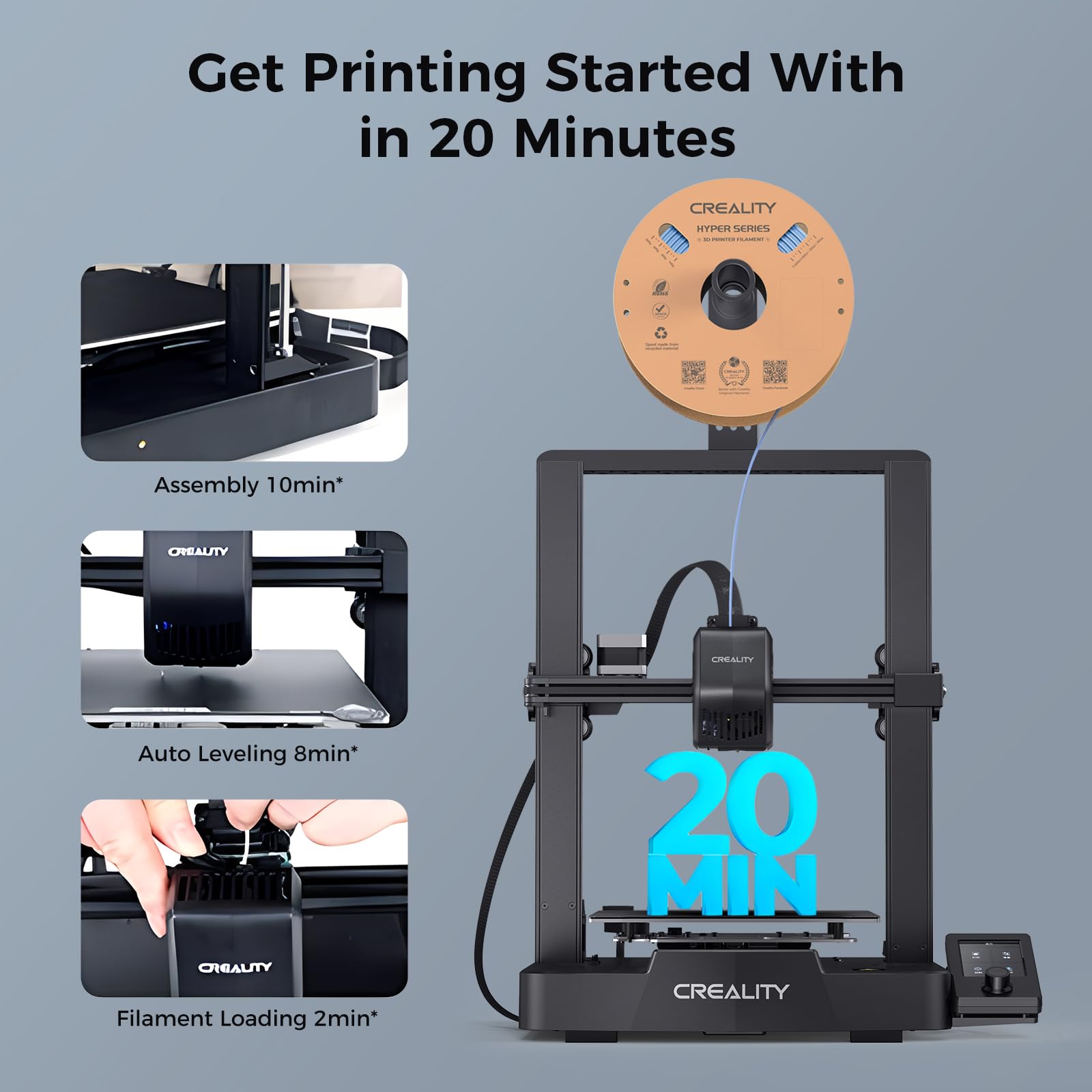 CREALITY Ender-3 V3 SE طابعة ث - مراجعة 3D Printing Online وسعره