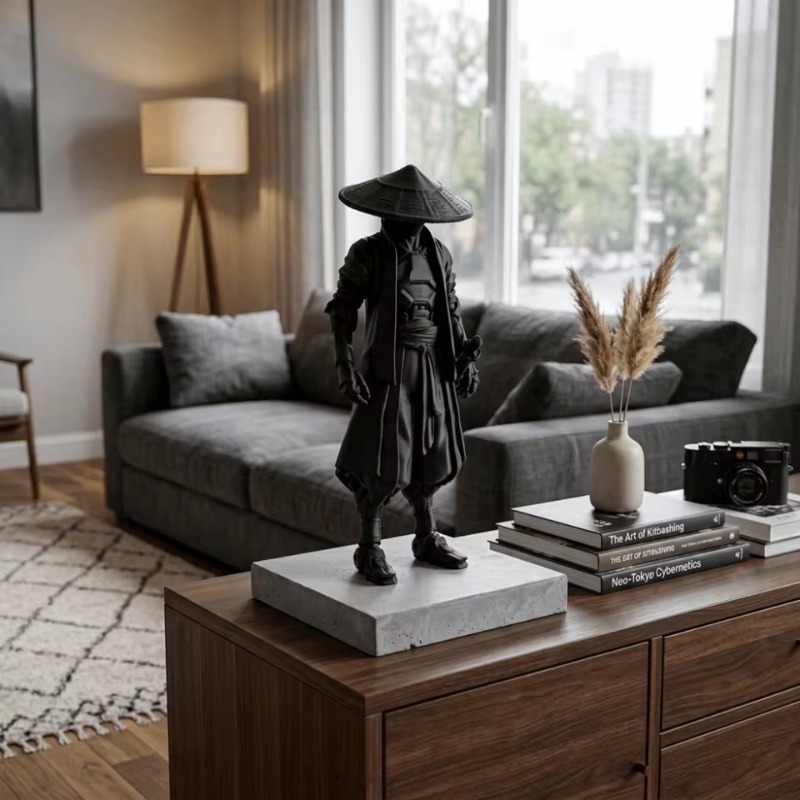 تمثال نينجا مضحك ومبتكر للديكو - مراجعة 3D Printing Mockup وسعره