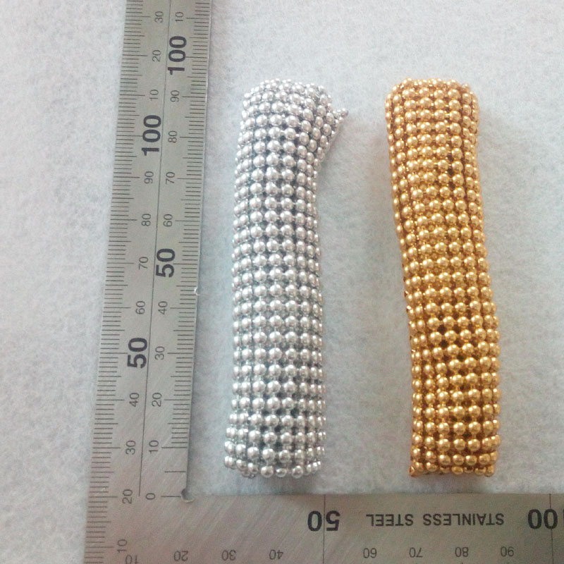 نسيج شبكي معدني مع لؤلؤ ذهبي و - مراجعة 3D Printing On Fabric وسعره