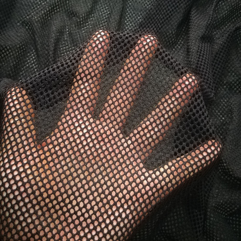 قماش شبكي مرن أسود ناعم من الس - مراجعة 3D Printing On Fabric وسعره