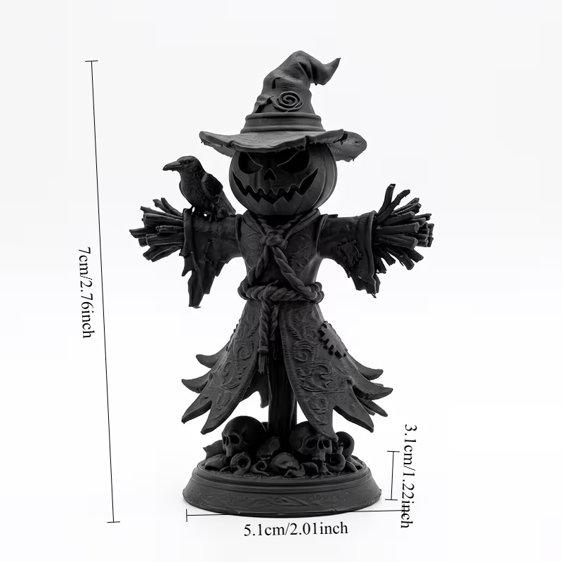 تمثال قرع مخيف مطبوع ثلاثي الأ - مراجعة 3D Printing Mockup وسعره