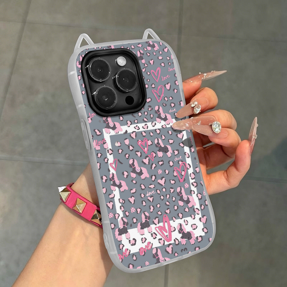غطاء هاتف بنقشة الفهد لآيفون 1 - مراجعة 3D Printing Iphone وسعره